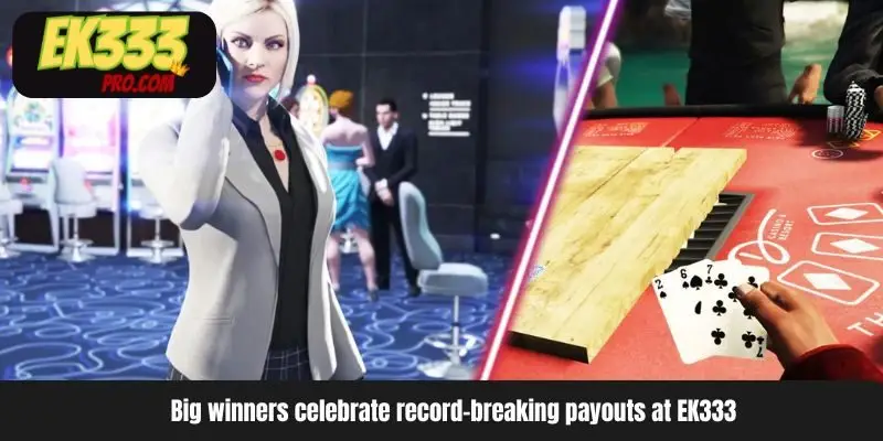 Big winners celebrate record-breaking payouts at EK333