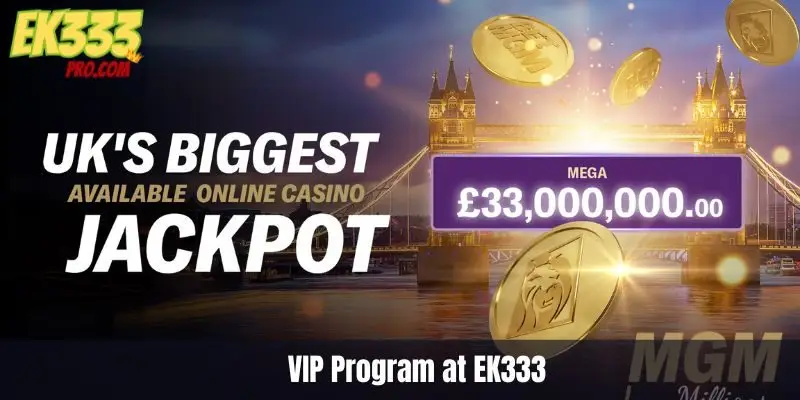 EK333-তে ভিআইপি প্রোগ্রাম EK333-তে ভিআইপি প্রোগ্রাম