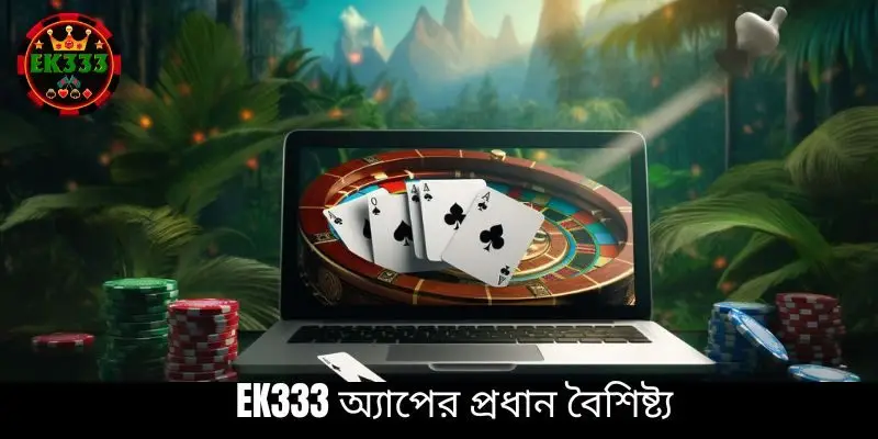 EK333 অ্যাপের প্রধান বৈশিষ্ট্য